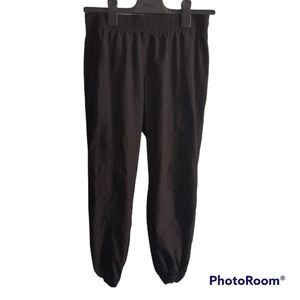 LAST CHANCE! 90 DEGREES by Reflex Black Cropped Jogger Size Small